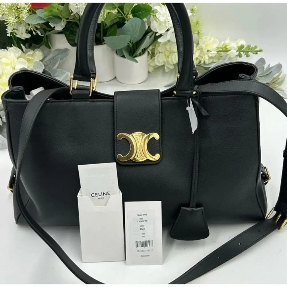 SOLD Women's Celine APPOLINE BAG in supple cap skin leather originally $4600 NWT - Picture 13 of 13